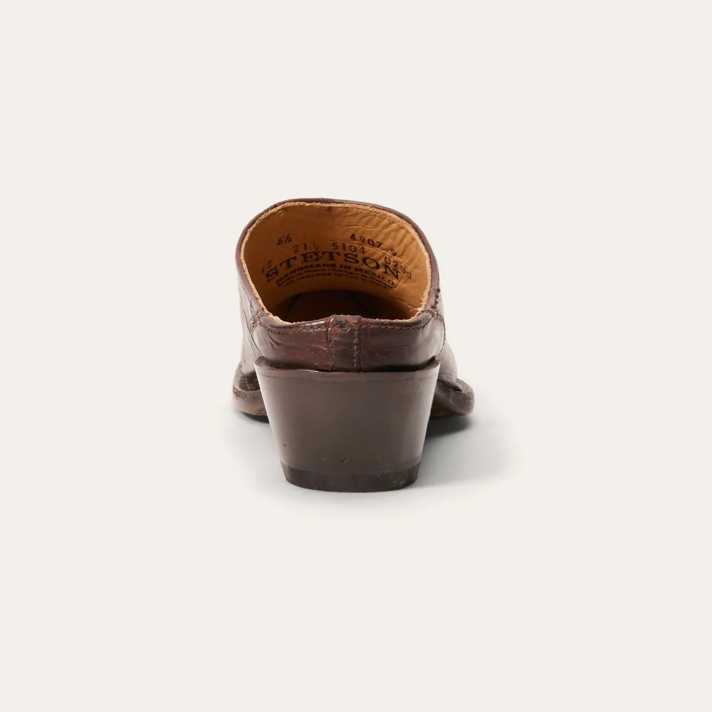 Adley Vintage Finished Leather Mules