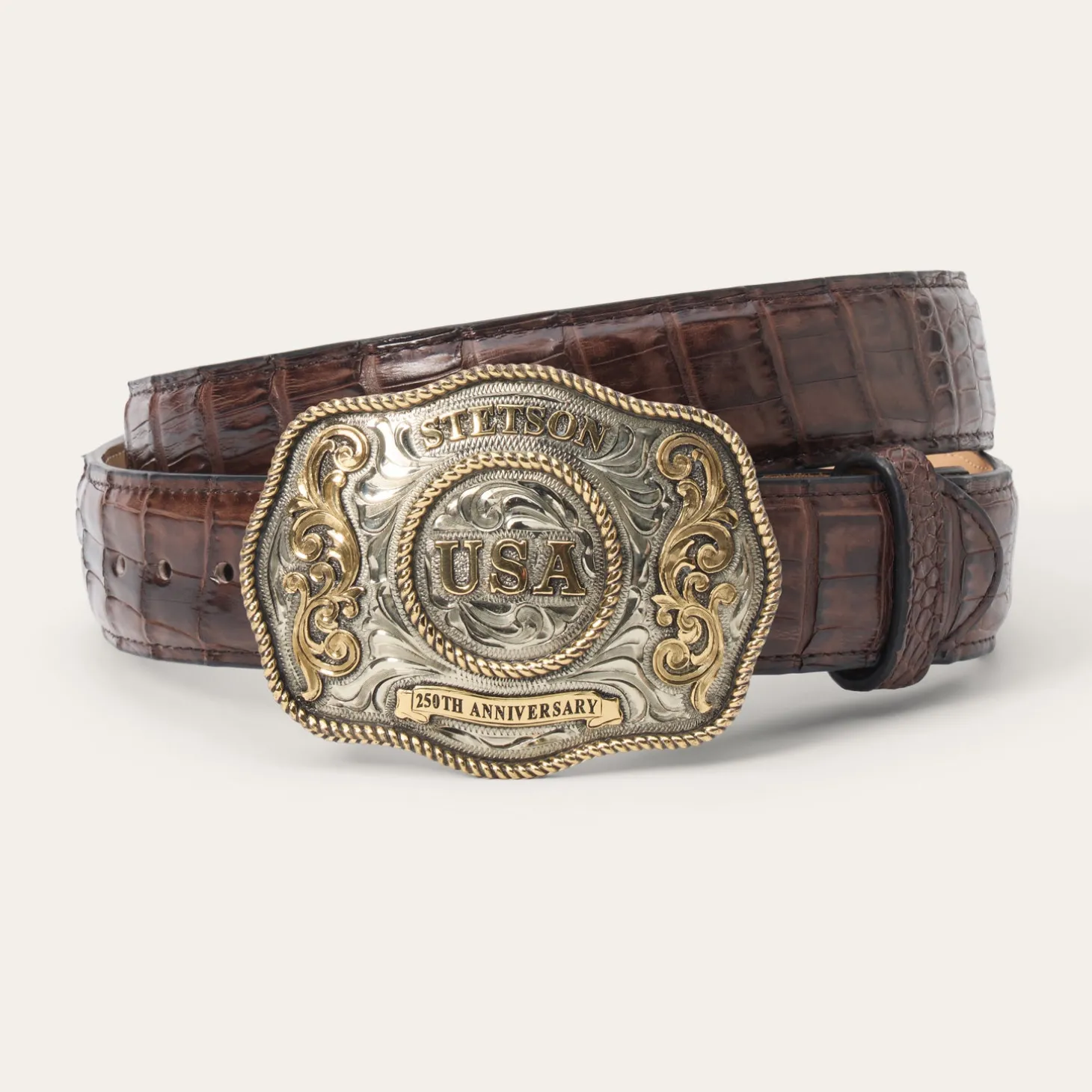 American Anniversary Plaque Buckle