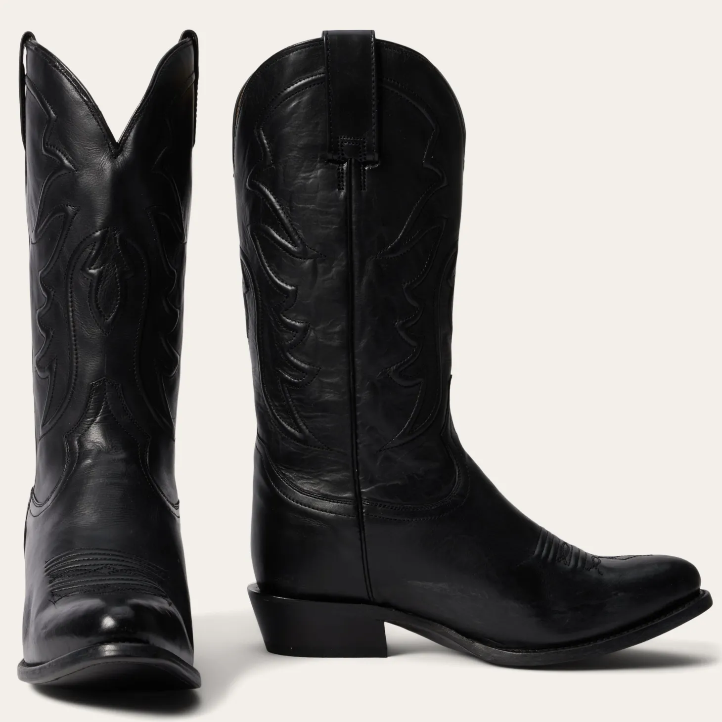 Ames Corded & Burnished Leather Boot