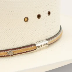 Angus 10X Straw Cowboy Hat