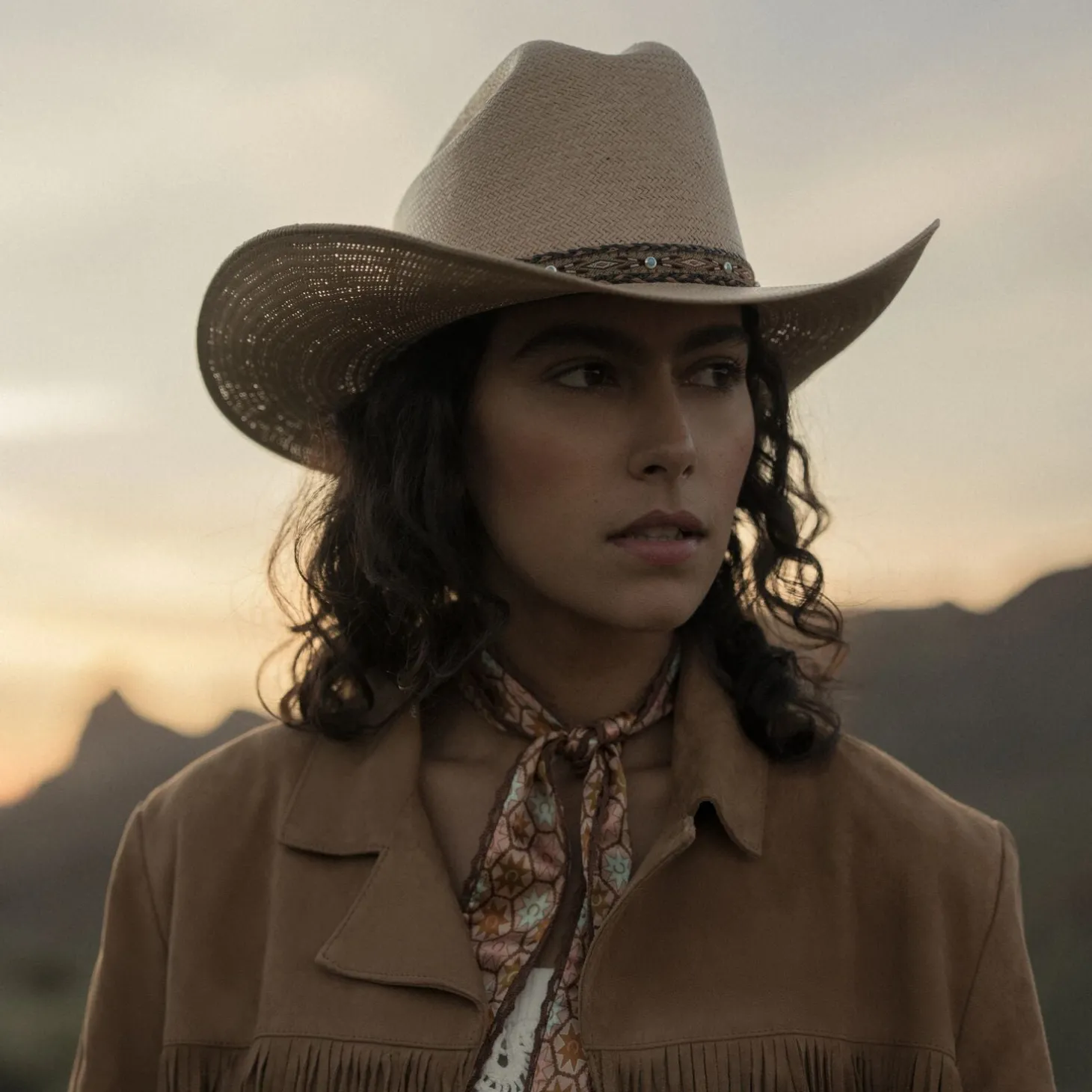 Ashby Straw Cowboy Hat