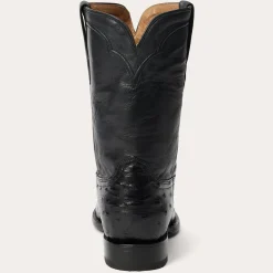 Austin Ostrich Roper Boots