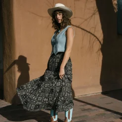 Bandana 3-Tiered Skirt