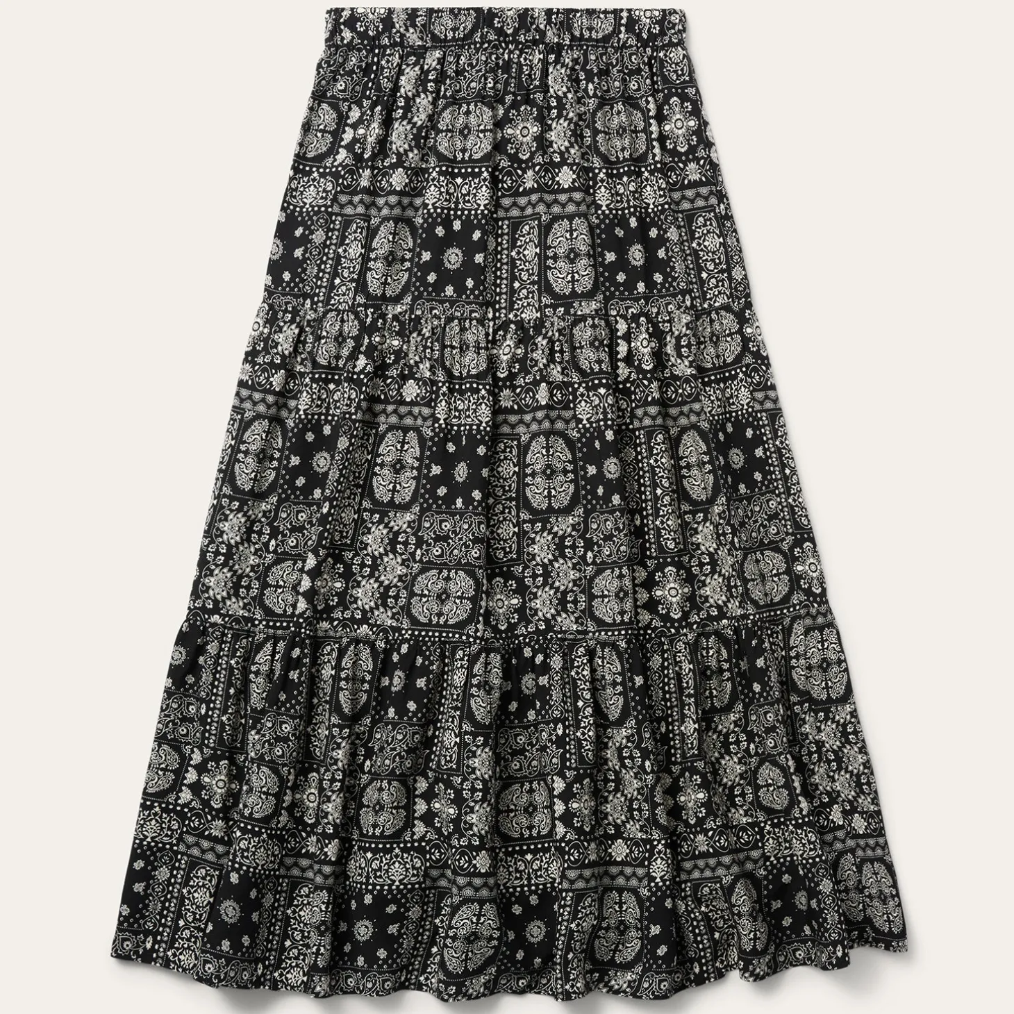 Bandana 3-Tiered Skirt