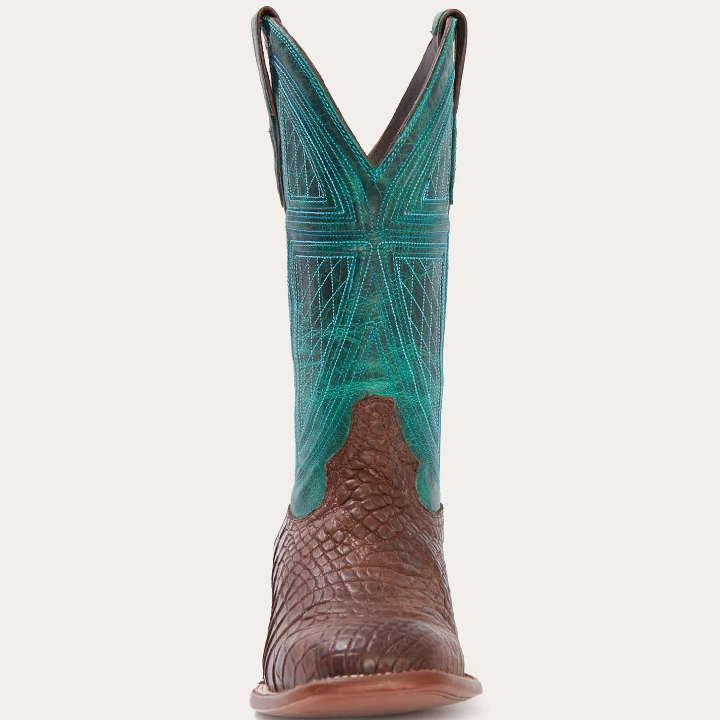 Big Horn Tobacco Alligator Cowboy Boot