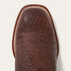 Big Horn Tobacco Alligator Cowboy Boot