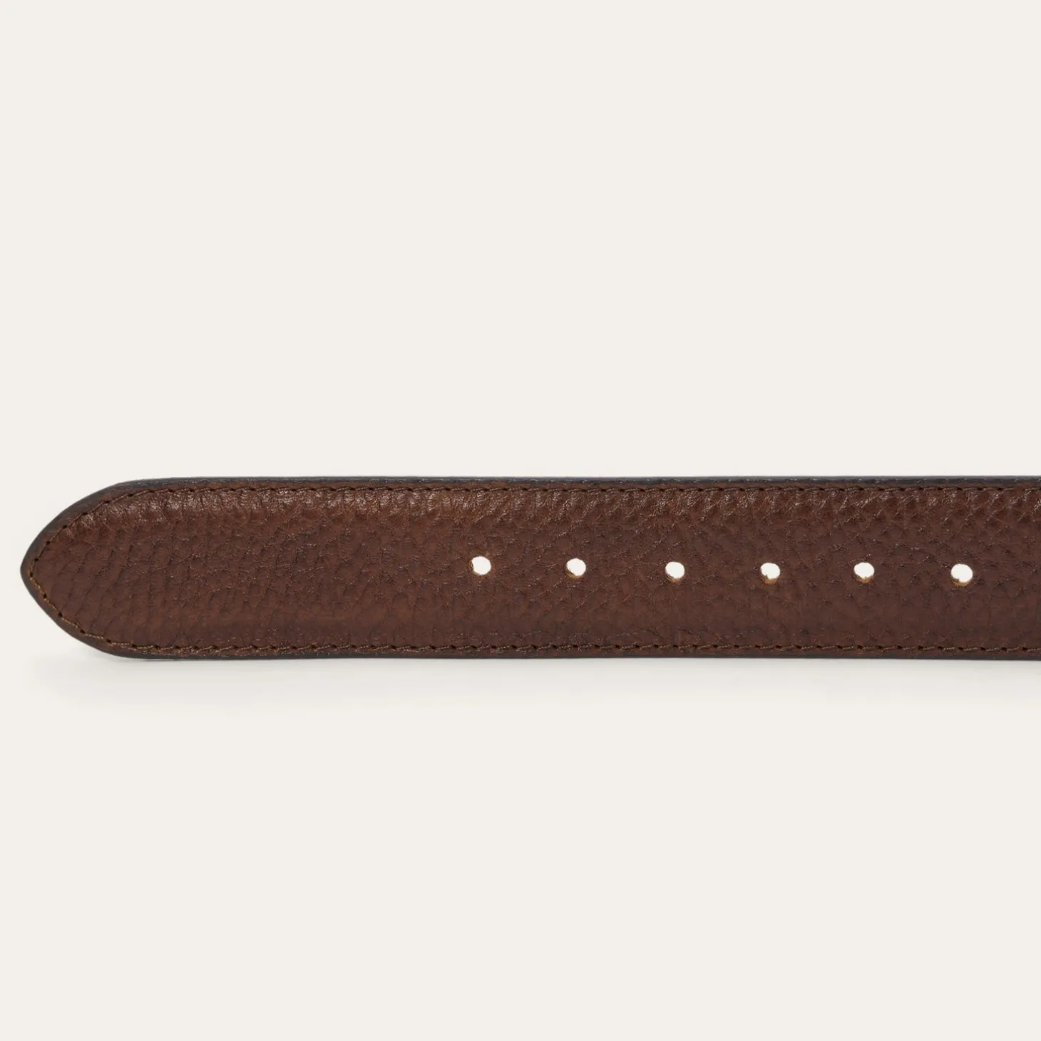 Bison Leather Concho Belt