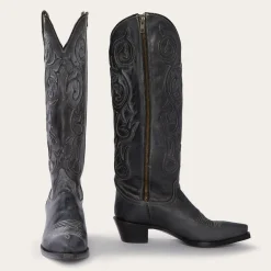 Blair Corded Side Zip Cowboy Boot
