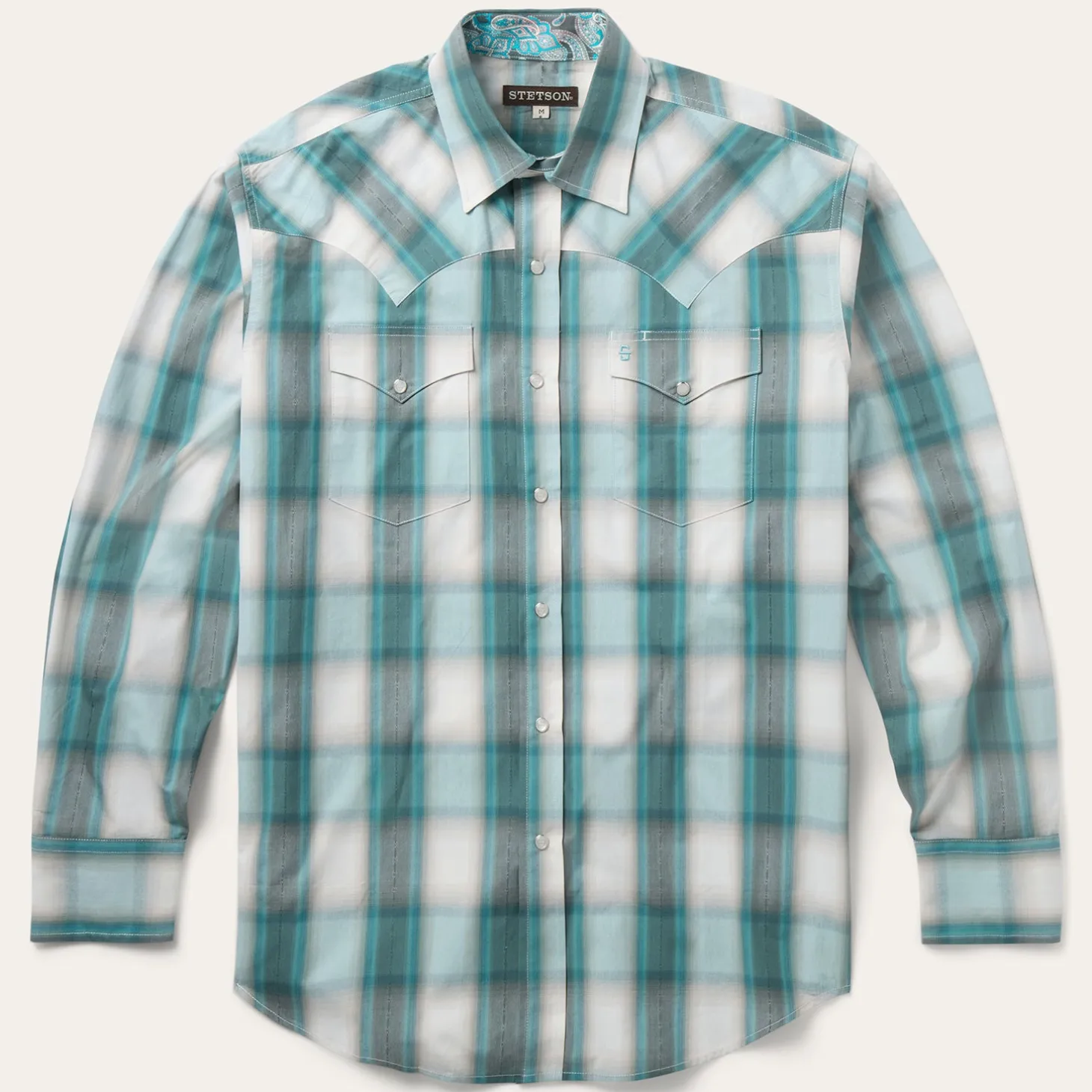 Bluebird Plaid Western Shirt