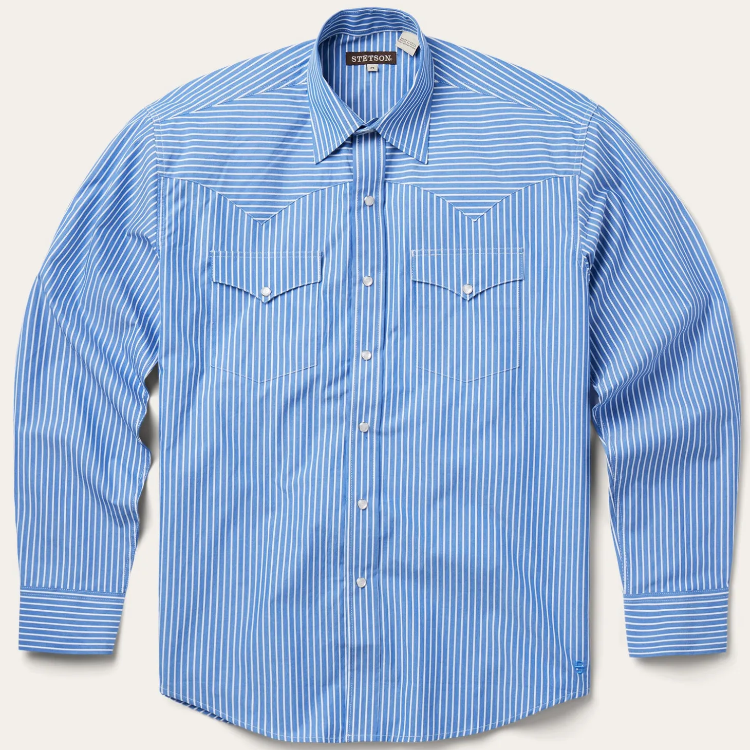 Blue Western Stripe Shirt