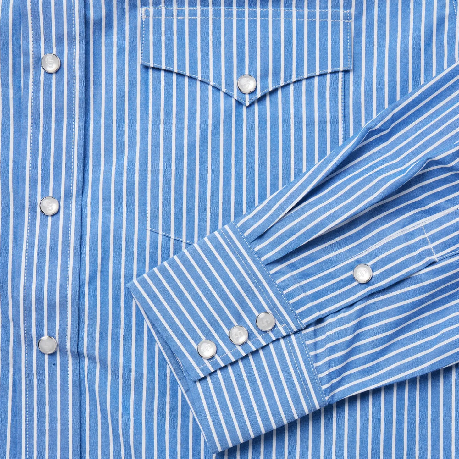 Blue Western Stripe Shirt
