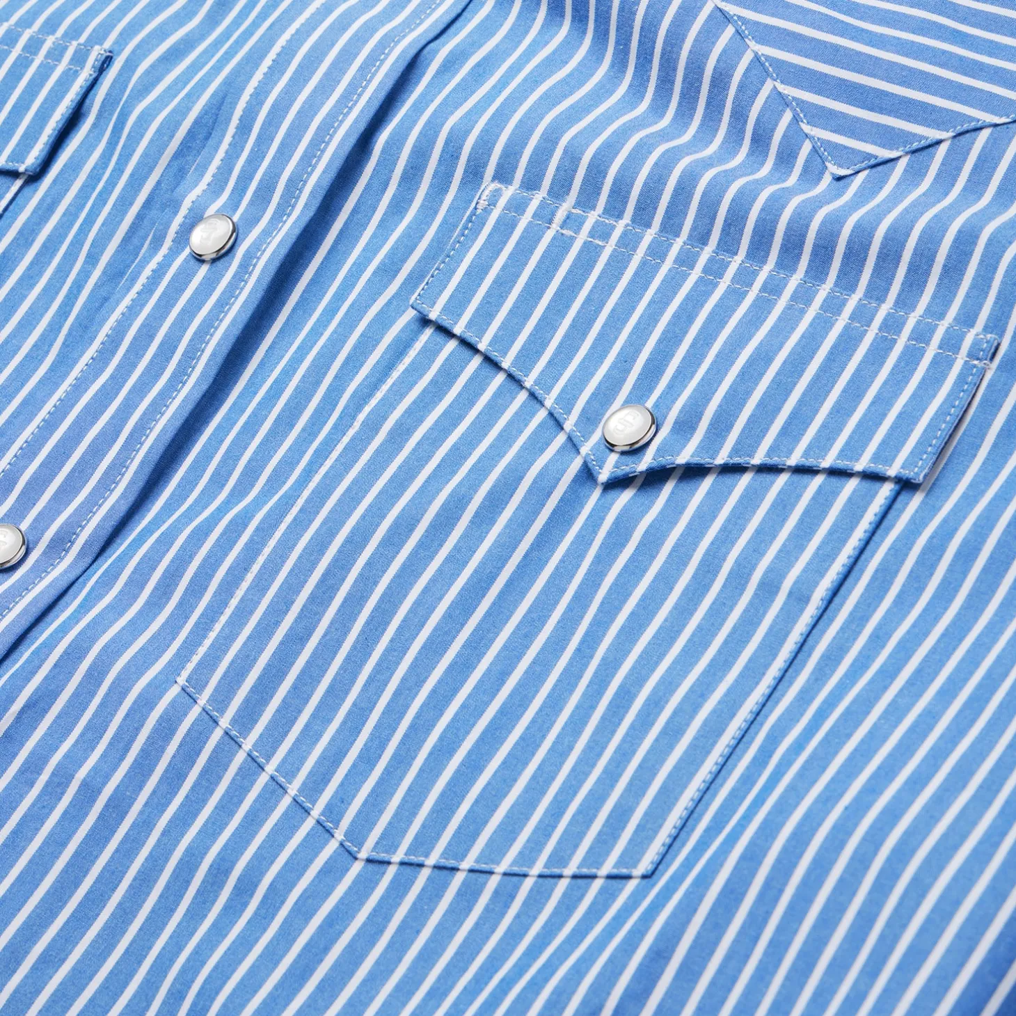 Blue Western Stripe Shirt