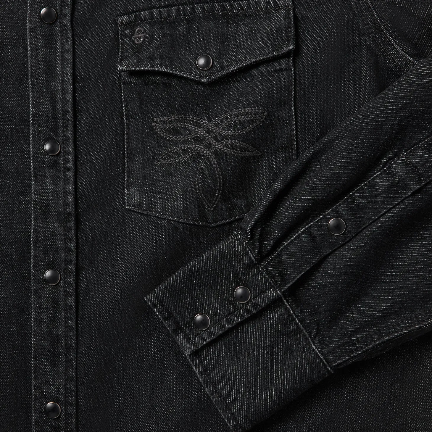 Boot Stitch Denim Shirt