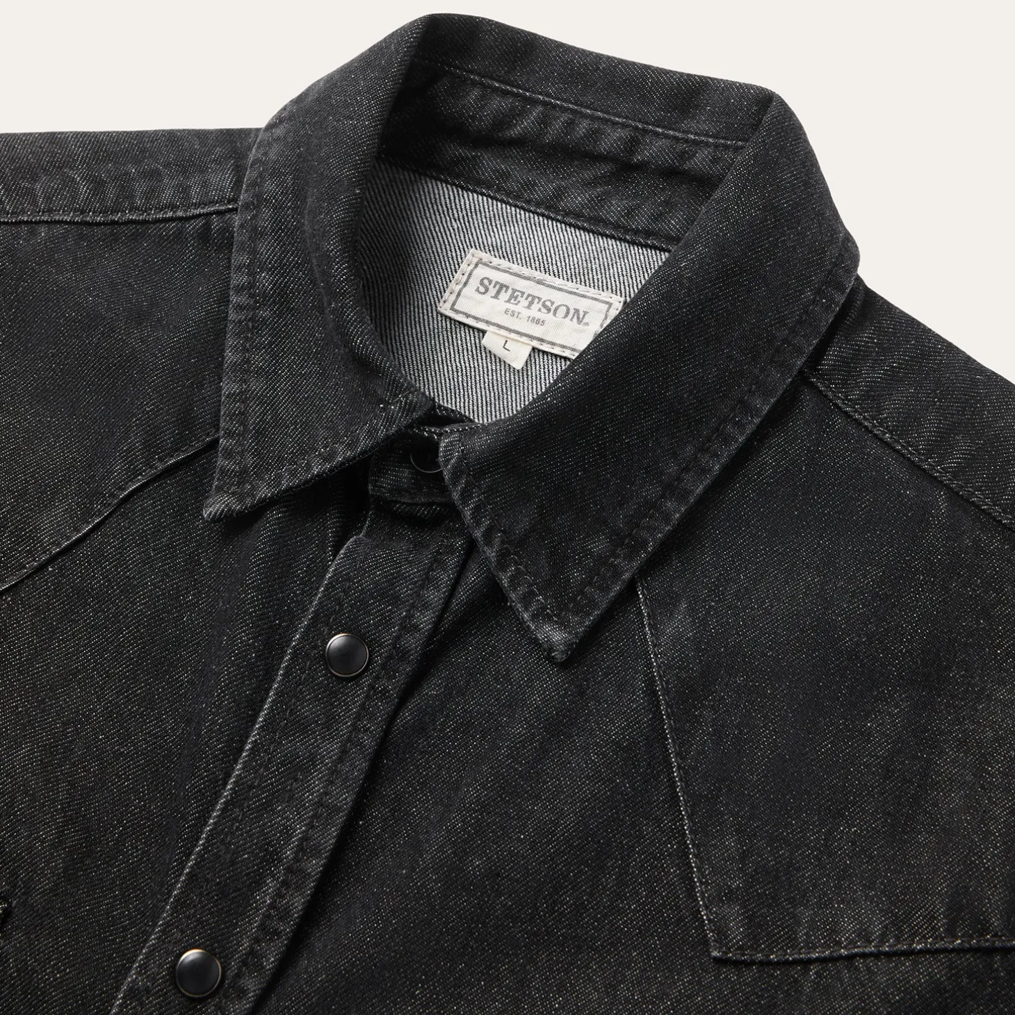 Boot Stitch Denim Shirt