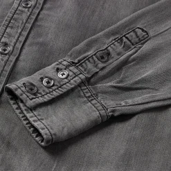 Boyfriend Fit Denim Shirt