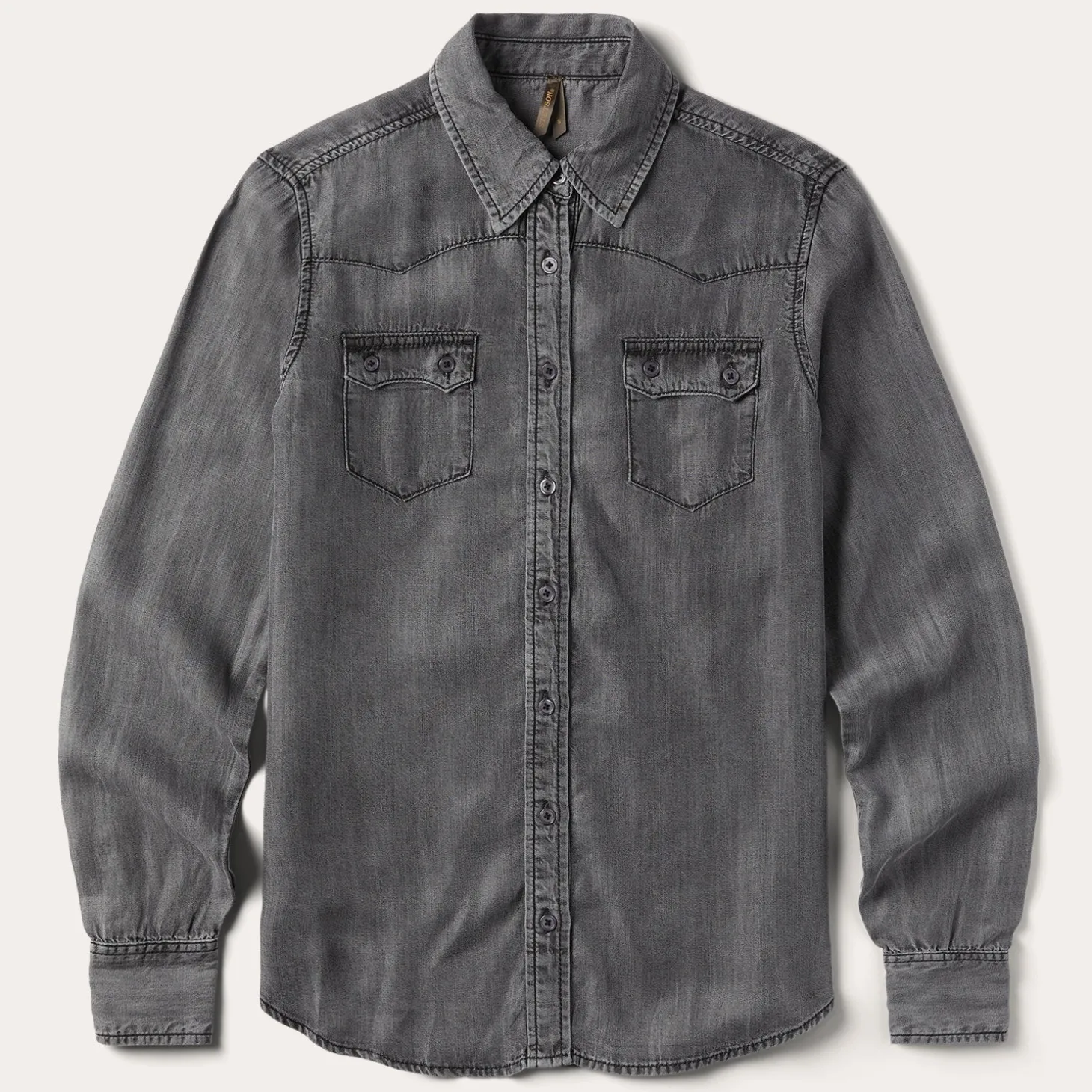 Boyfriend Fit Denim Shirt