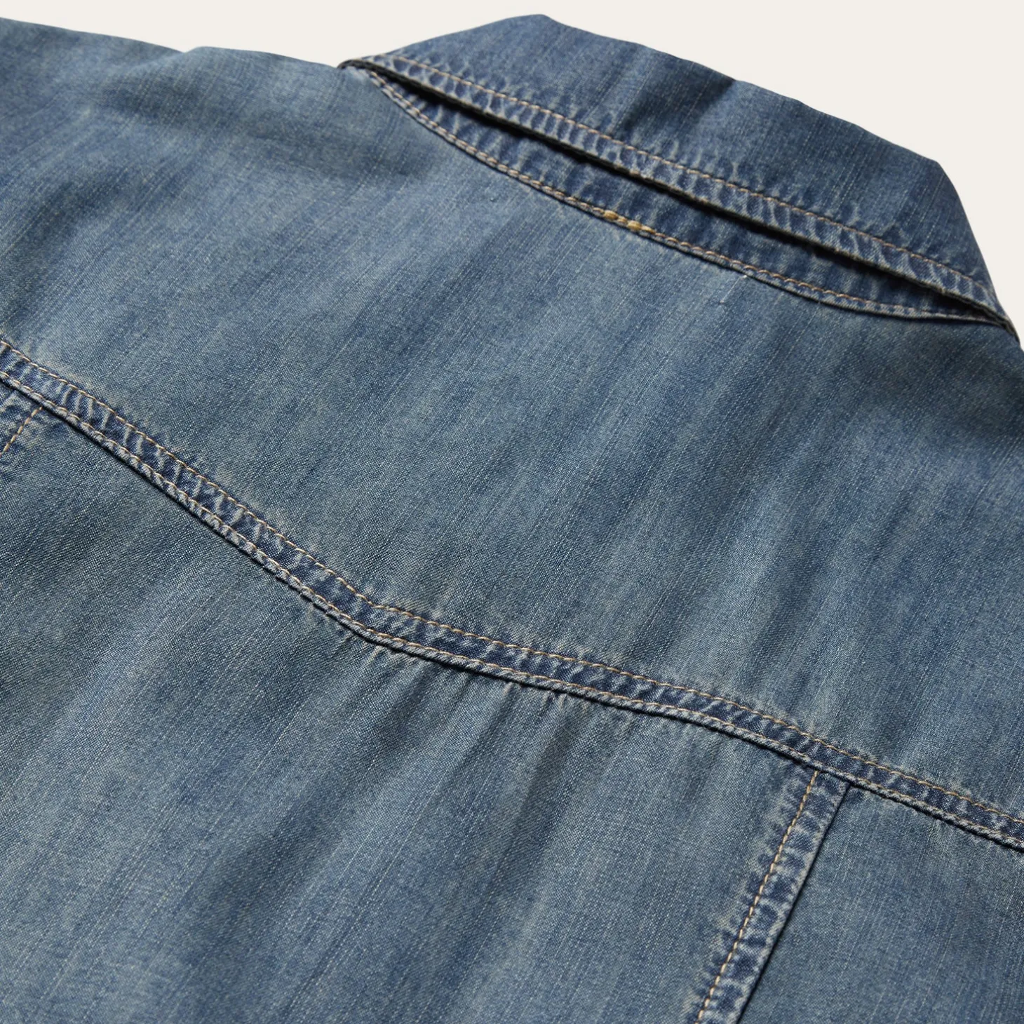 Boyfriend Fit Denim Shirt