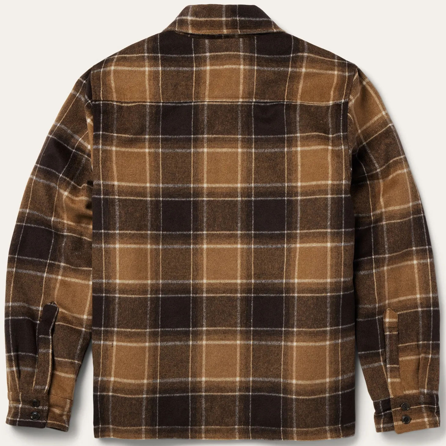Brown Plaid Western Coat
