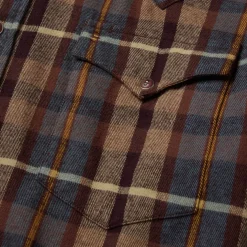 Brushed Flannel Western Shirt
