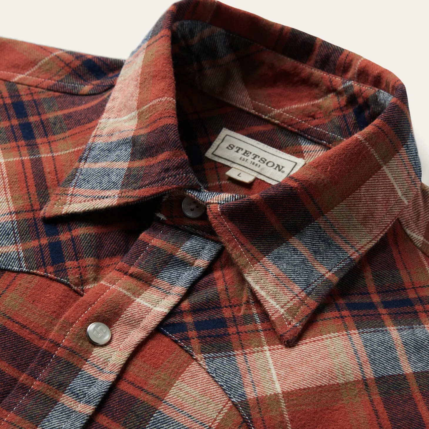 Brushed Twill Plaid Shirt