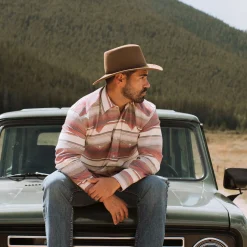 Brushed Twill Striped Shirt