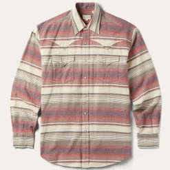 Brushed Twill Striped Shirt