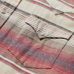 Brushed Twill Striped Shirt