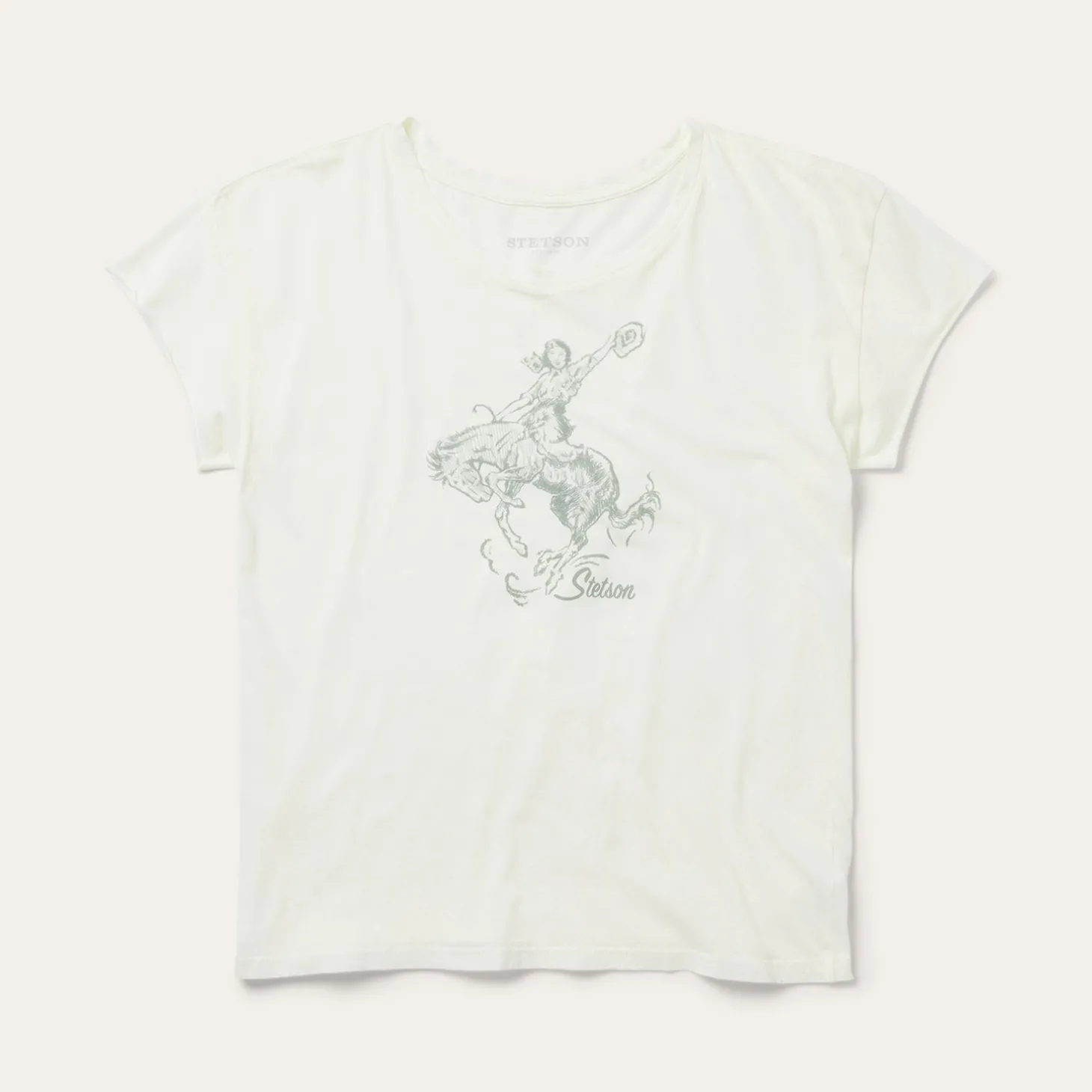 Bucking Cowgirl Graphic Tee