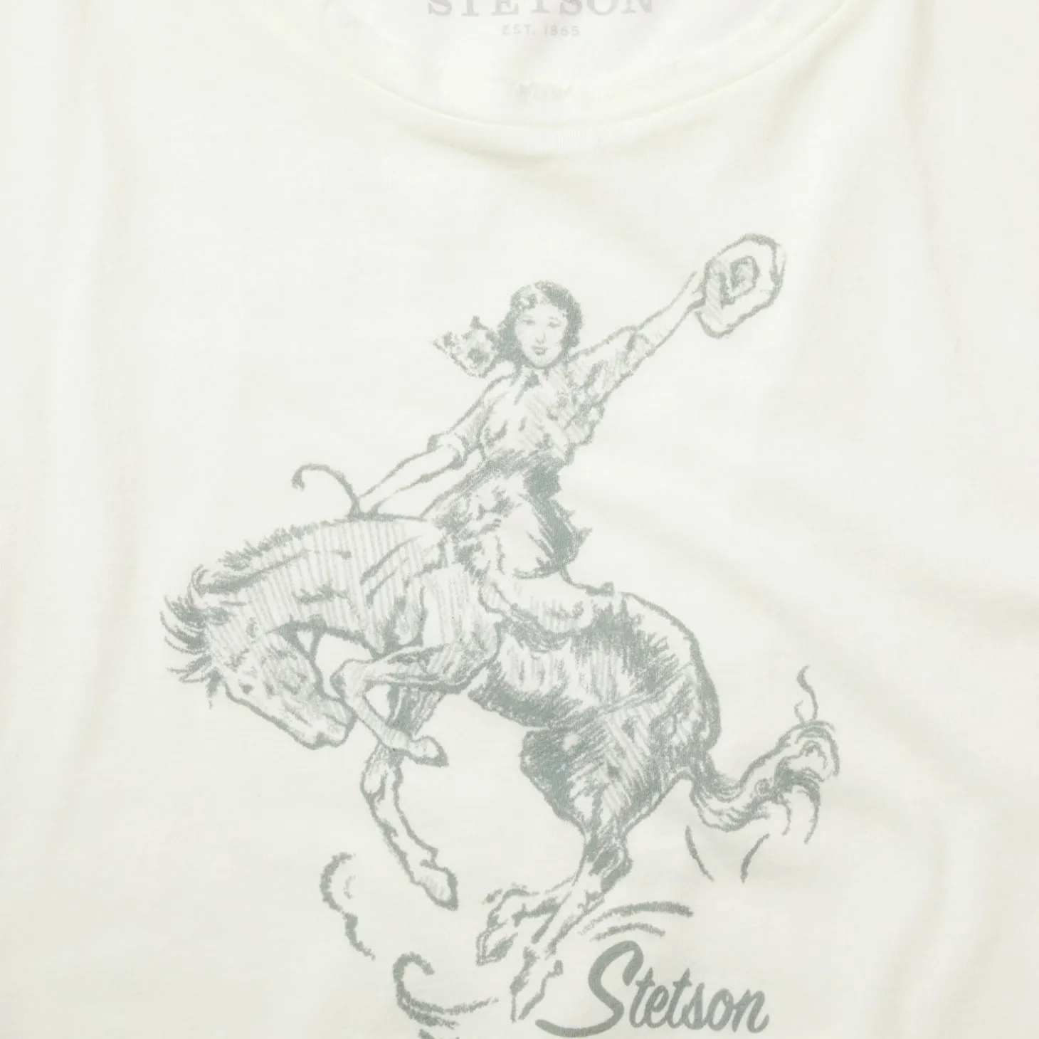 Bucking Cowgirl Graphic Tee