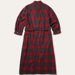 Buffalo Plaid Prairie Shirt Dress