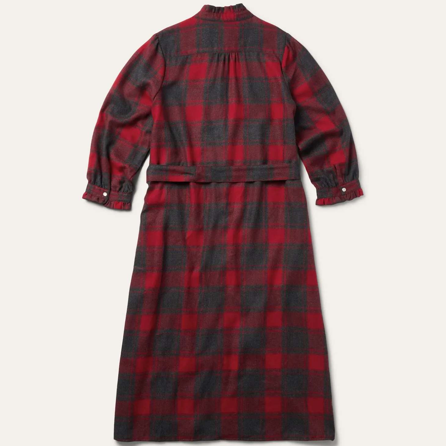 Buffalo Plaid Prairie Shirt Dress