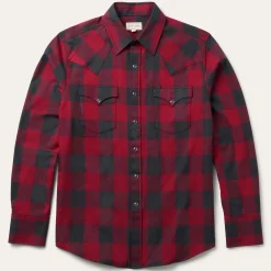 Buffalo Plaid Western Shirt