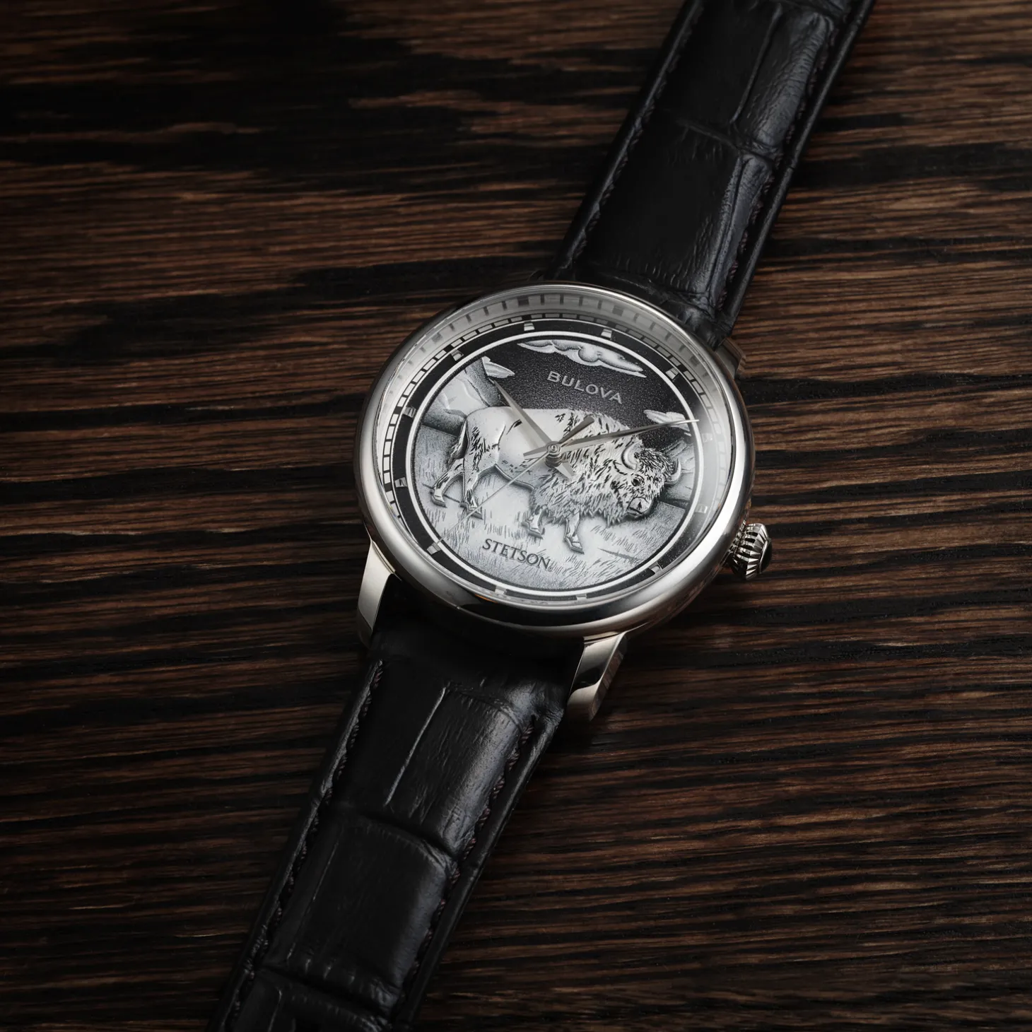 Bulova x Stetson Bison Watch