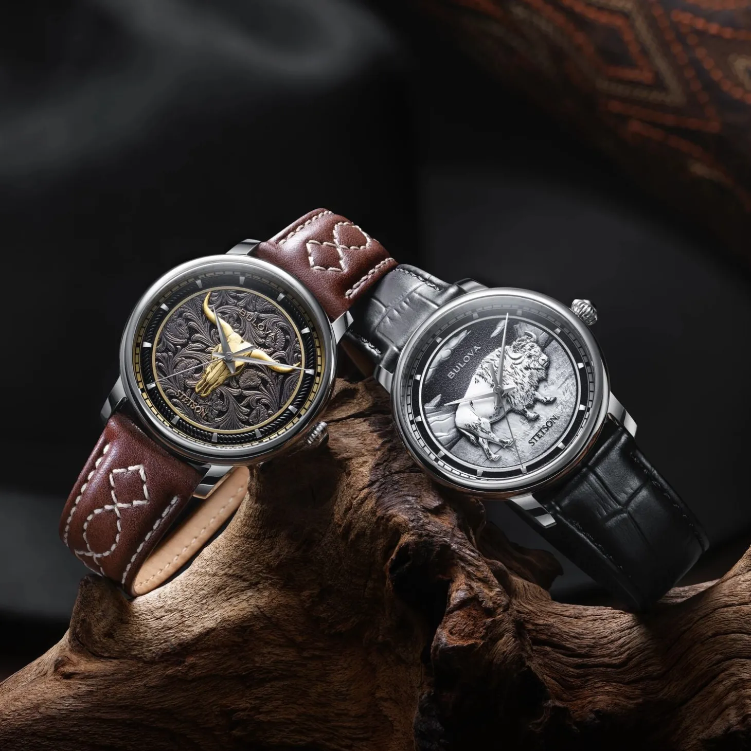 Bulova x Stetson Bison Watch