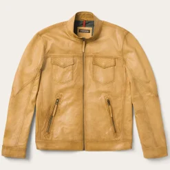 Butter Soft Distressed Leather Jacket
