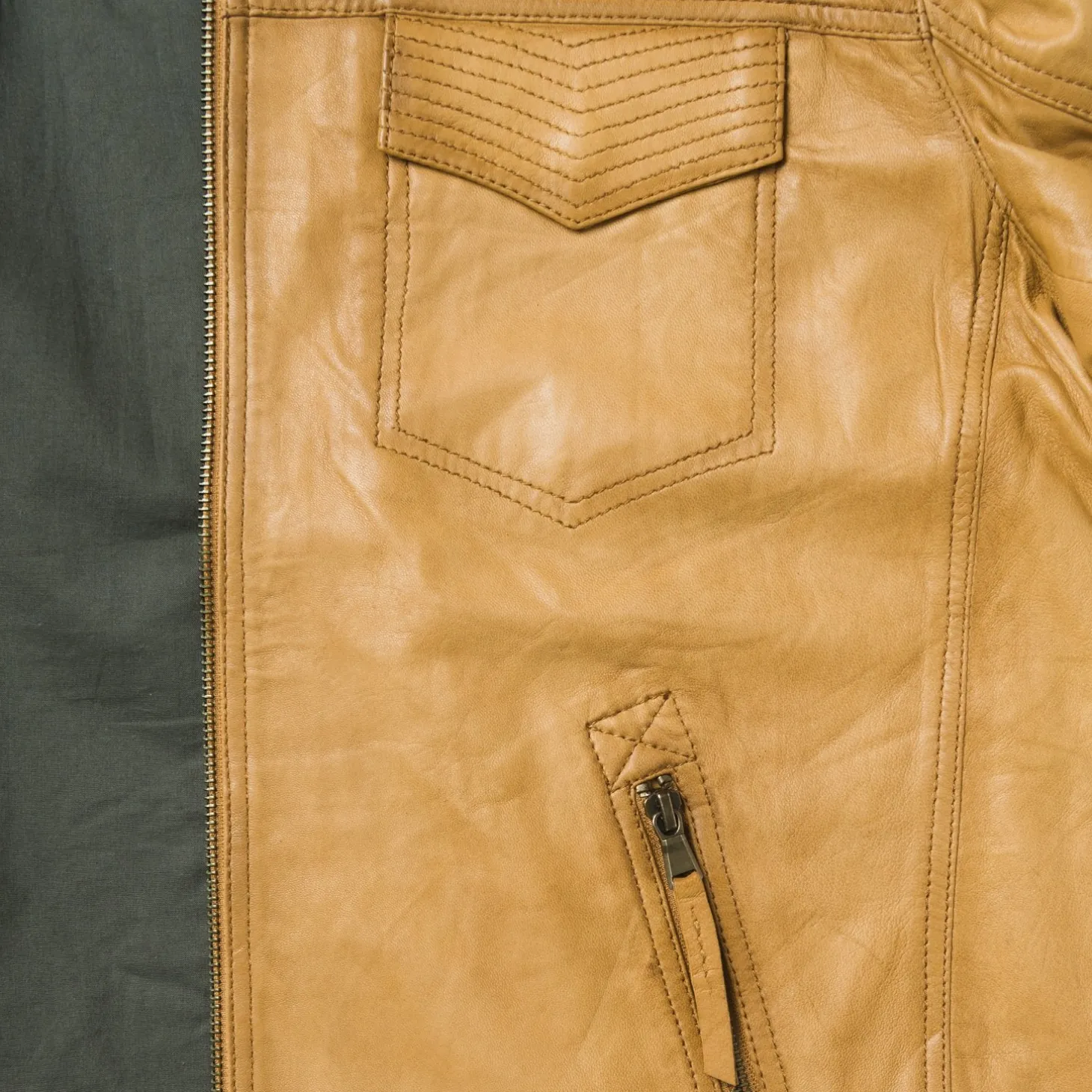 Butter Soft Distressed Leather Jacket
