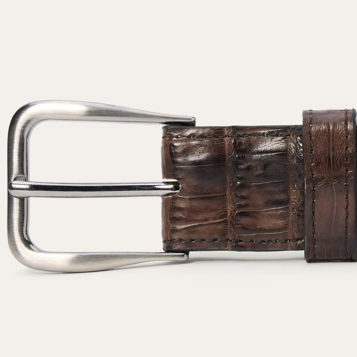 Caiman Western Tab Belt - 1 1/4" Width