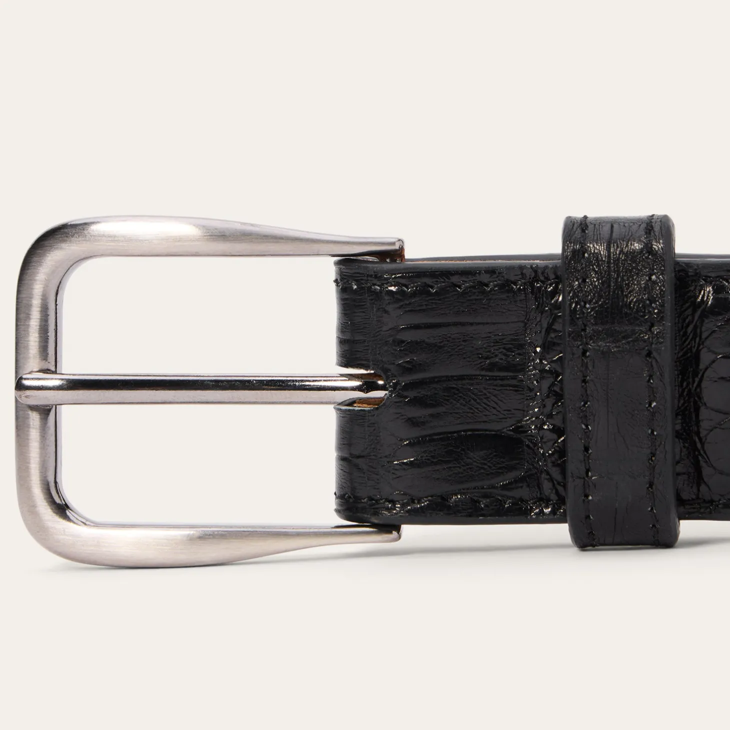 Caiman Western Tab Belt - 1 1/4" Width