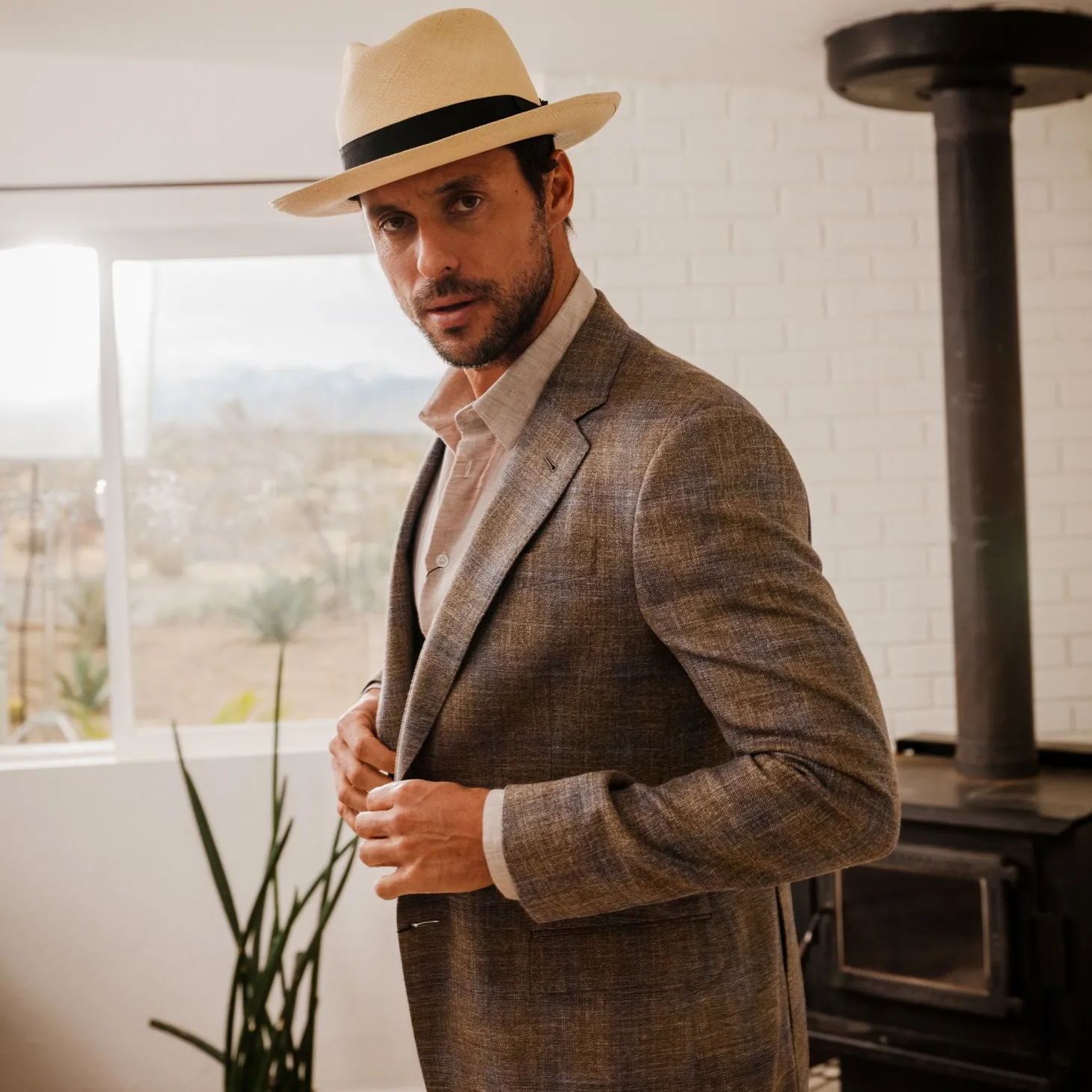 Center Dent Panama Fedora