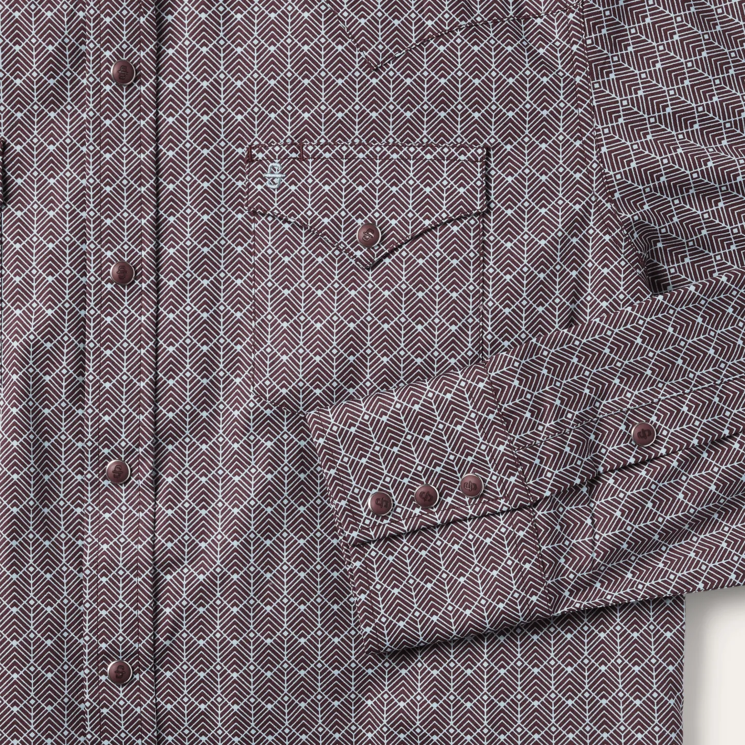 Chevron Grid Shirt