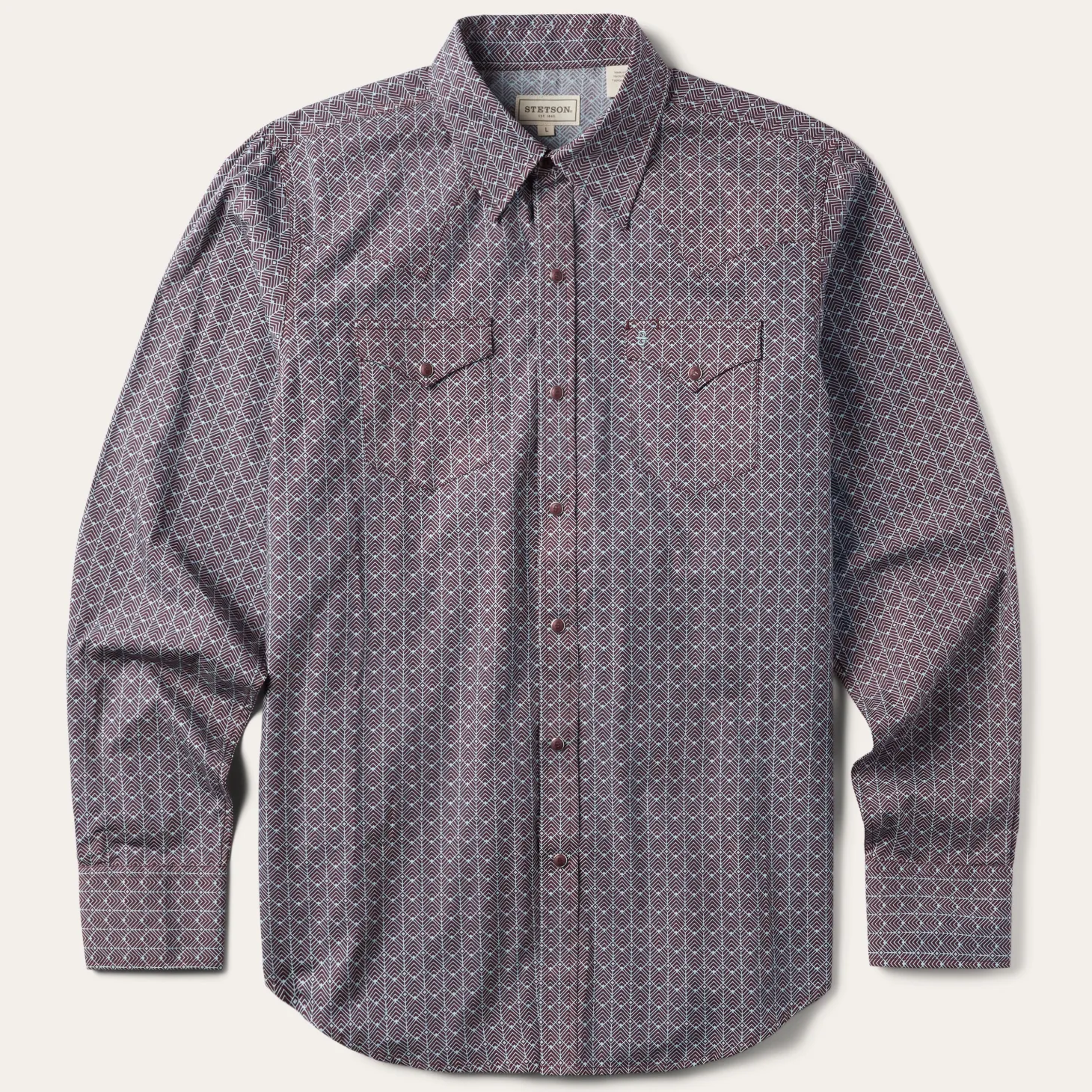 Chevron Grid Shirt