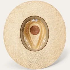Chorus Straw Flat Brim Hat