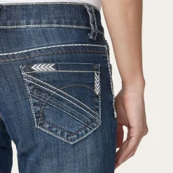 214 City Trouser Jeans With Chevron Back Pocket