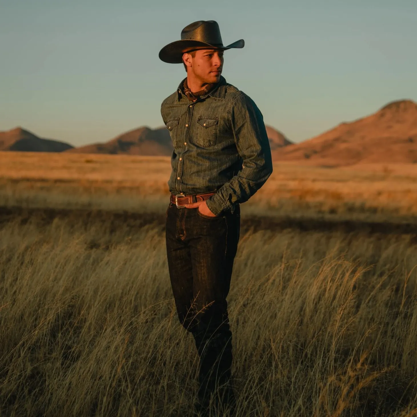 Coal Mine 10X Straw Cowboy Hat
