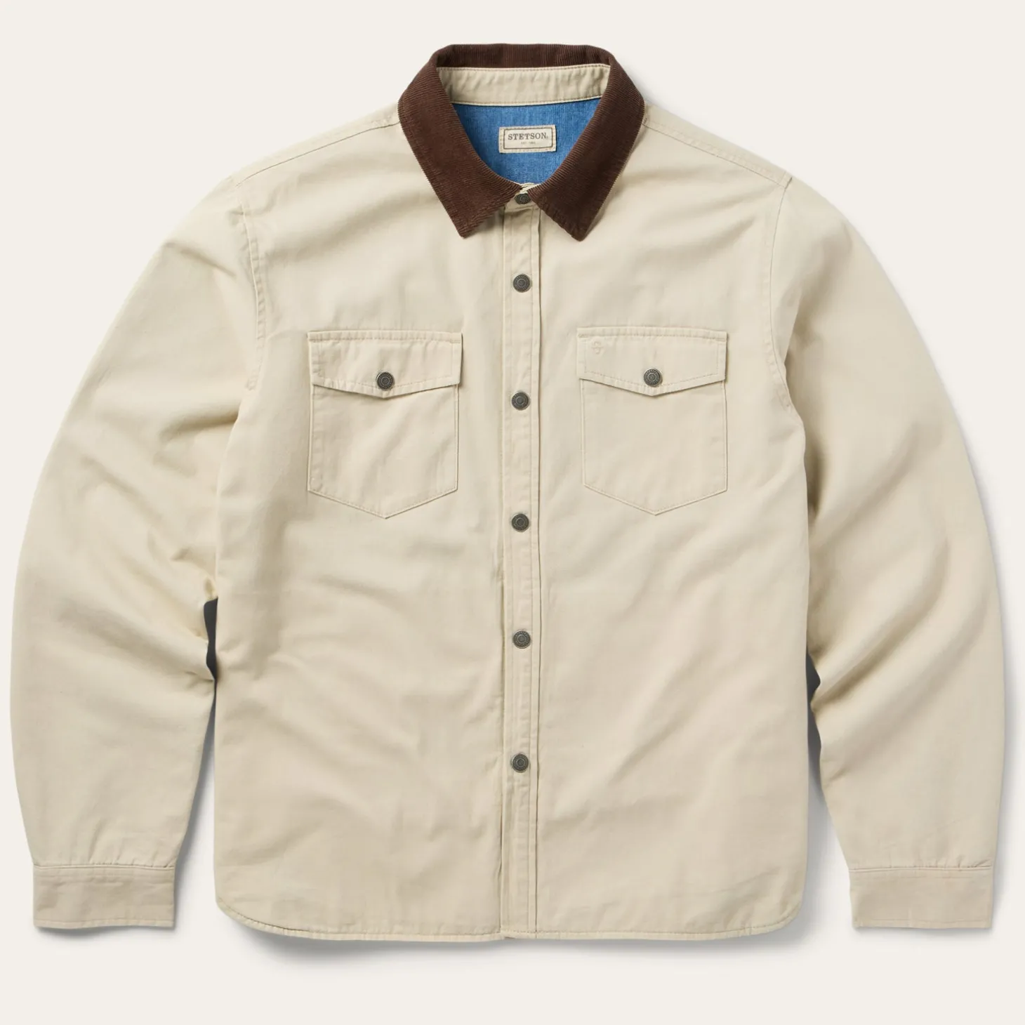 Corduroy Collar Shirt Jacket
