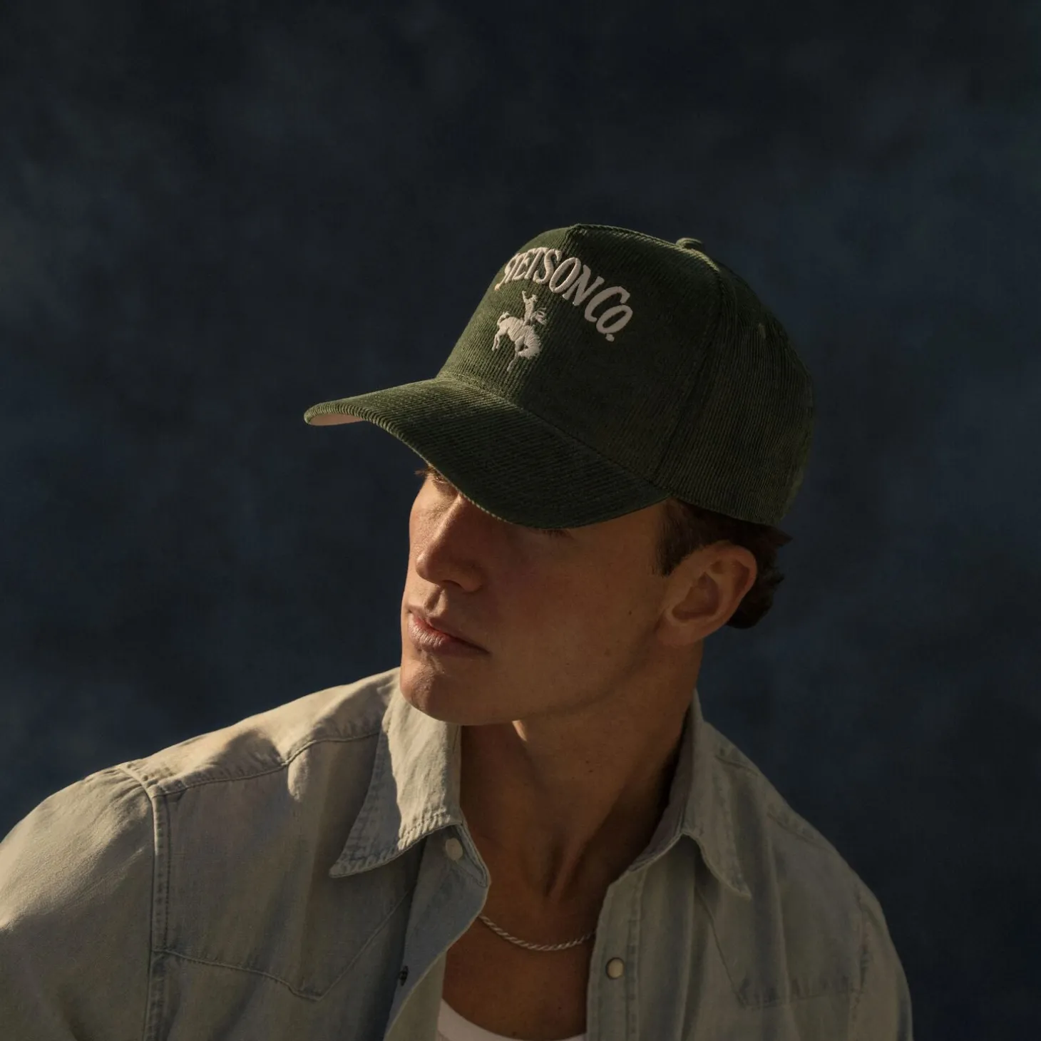 Corduroy Stetson Co. Baseball Hat