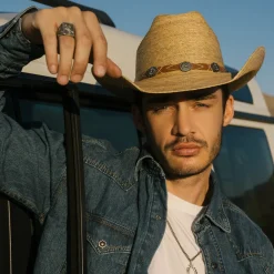 Cowhand Mexican Palm Cowboy Hat