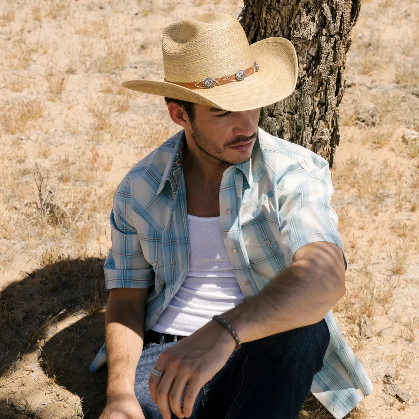 Cowhand Mexican Palm Cowboy Hat