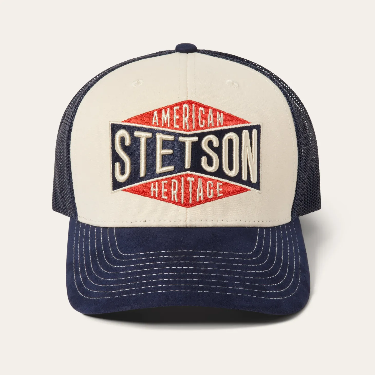 Cream American Heritage Trucker Cap