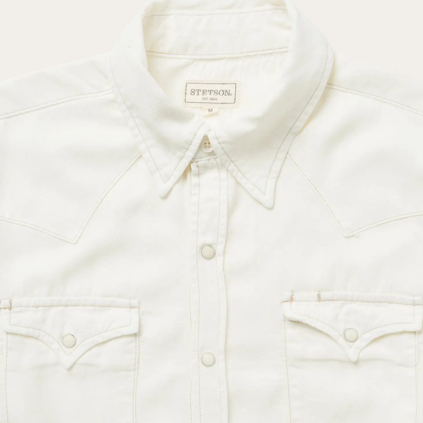 Cream Twill Shirt